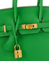 Hermes Birkin 25 Bamboo In Togo Leather, other view